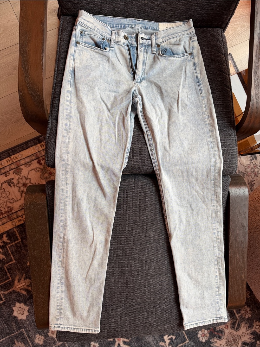 rag & bone Slim Fit Light Blue Men's Jeans